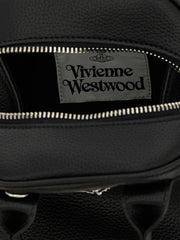 Vivienne Westwood Black Polyethylene Handbag