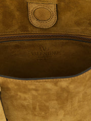 Valentino Garavani Beige Calfskin Tote Bag