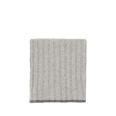 Brunello Cucinelli Gray Cashmere Scarf