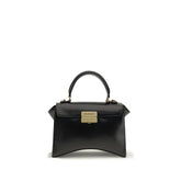 Balenciaga Black Calf Leather Bos Taurus Shoulder Bag