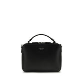 Prada Black Calf Leather Bos Taurus Shoulder Bag