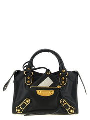 Balenciaga Black Goatskin Handbag