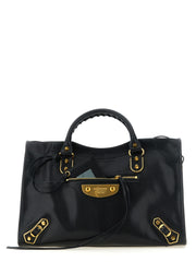 Balenciaga Black Goatskin Handbag