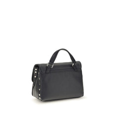 Zanellato Blue Calf Leather Bos Taurus Handbag