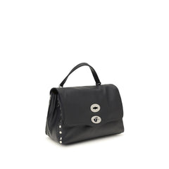 Zanellato Blue Calf Leather Bos Taurus Handbag