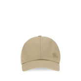 Burberry Beige Cotton Cap (Baseball Hat)