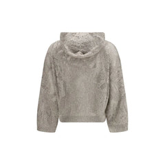 Brunello Cucinelli Beige Linen Hoodie