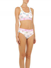 Ensemble de nuit deux pièces blanc Moschino avec bikini My Little Pony