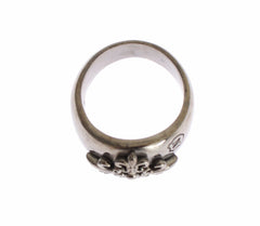 Bague Nialaya en argent sterling 925 authentique avec blason