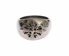 Bague Nialaya en argent sterling 925 authentique avec blason