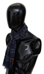 Missoni Mehrfarbiger, gestreifter Unisex-Schal aus Wolle