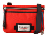Givenchy Chic rote und schwarze Downtown Crossbody-Tasche