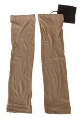 Manchons/chauffe-bras Scervino Street Beige Viscose pour femmes