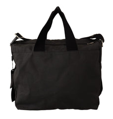 Sac bandoulière Dolce & Gabbana en denim noir et cuir