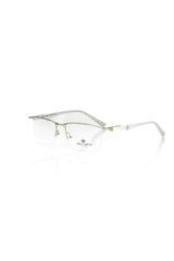 Frankie Morello Silbermetallic Herrenbrille