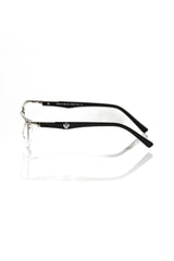 Frankie Morello Herrenbrille in Schwarz-Metallic