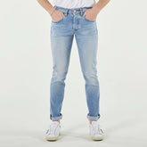 Don The Fuller Blue Cotton Herrenjeans