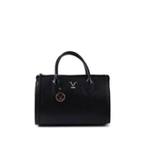 19V69 Italia Black Leather Handbag
