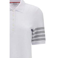 Thom Browne White Cotton Casual Dress