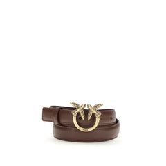 PINKO Bicolor Calf Leather Bos Taurus Regular Belt