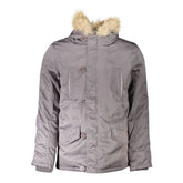 2 Special Gray Polyester Jackets & Coat - L - Parkas
