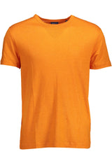 T-shirt homme Gant en lin orange