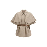 Max Mara Beige Cotton Coat
