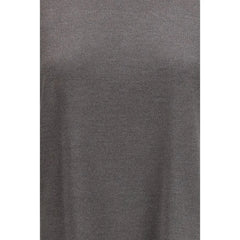 Brunello Cucinelli Gray Nylon T-Shirt