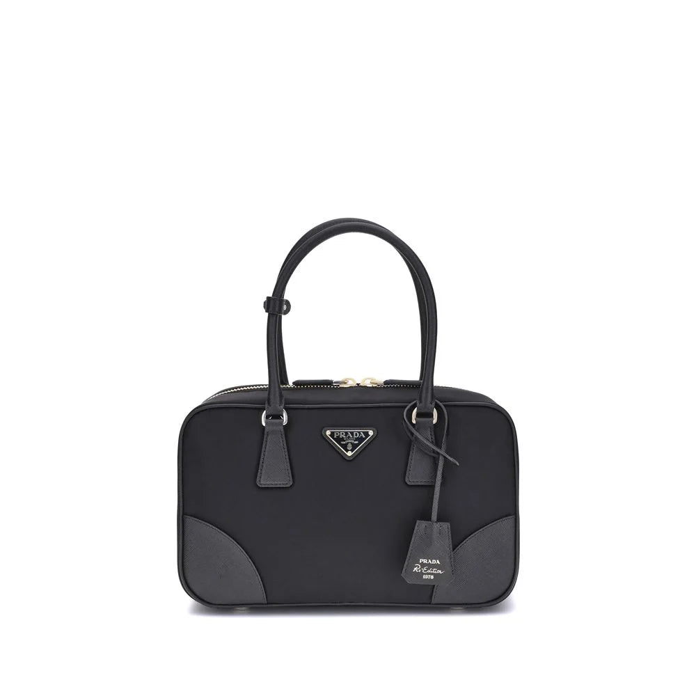 Prada Black Nylon Handbag