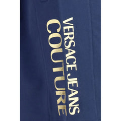 Versace Jeans Blue Cotton Bermuda Shorts - XL