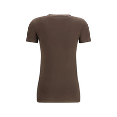 Brunello Cucinelli Brown Cotton T-Shirt