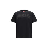 Diesel Black Cotton T-Shirt