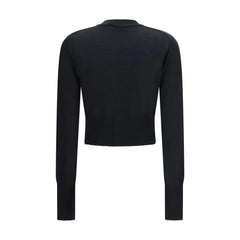 Vivienne Westwood Black Merino Wool Cardigan
