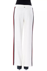 Pantalon BYBLOS blanc en polyester pour femme