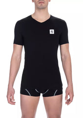 T-shirt homme Bikkembergs en coton noir