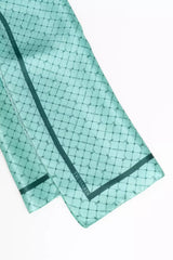 Écharpe en soie bleu clair Trussardi pour femme