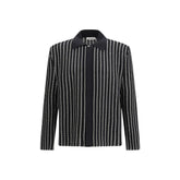 Jil Sander Black Cotton Cardigan