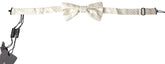 Nœud papillon Dolce & Gabbana Ivory Fantasy à motif papillon ajustable