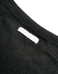 Dolce & Gabbana grauer Wollpullover mit Rundhalsausschnitt
