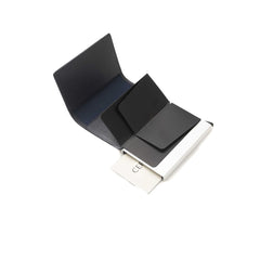 Portefeuille Homme Cerruti 1881 En Cuir De Veau Bleu