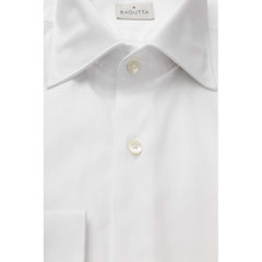Chemise homme en coton blanc Bagutta