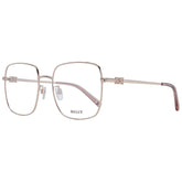 Montures de lunettes Bally or rose pour femmes