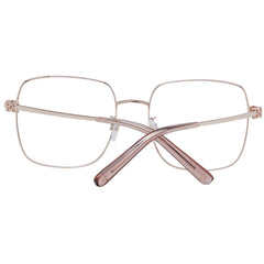 Montures de lunettes Bally or rose pour femmes