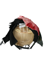 Diadème Dolce & Gabbana en viscose noire et cheveux blancs