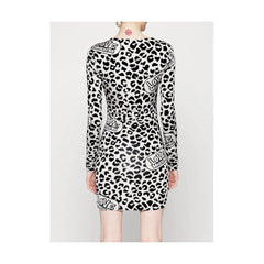 Robe femme blanche en viscose Love Moschino