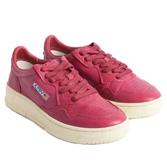 Autry Fuchsia Ziegenleder Damen Sneaker