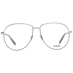 Monture de lunettes Sandro marron pour femme