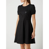 Robe femme Love Moschino noire en polyester