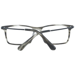 Monture de lunettes grises pour homme, style policier