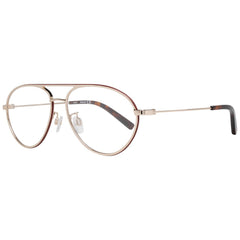 Monture de lunettes homme Bally or rose